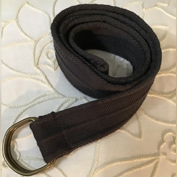 Men’s size 34 double d ring canvas belt - Picture 1 of 5